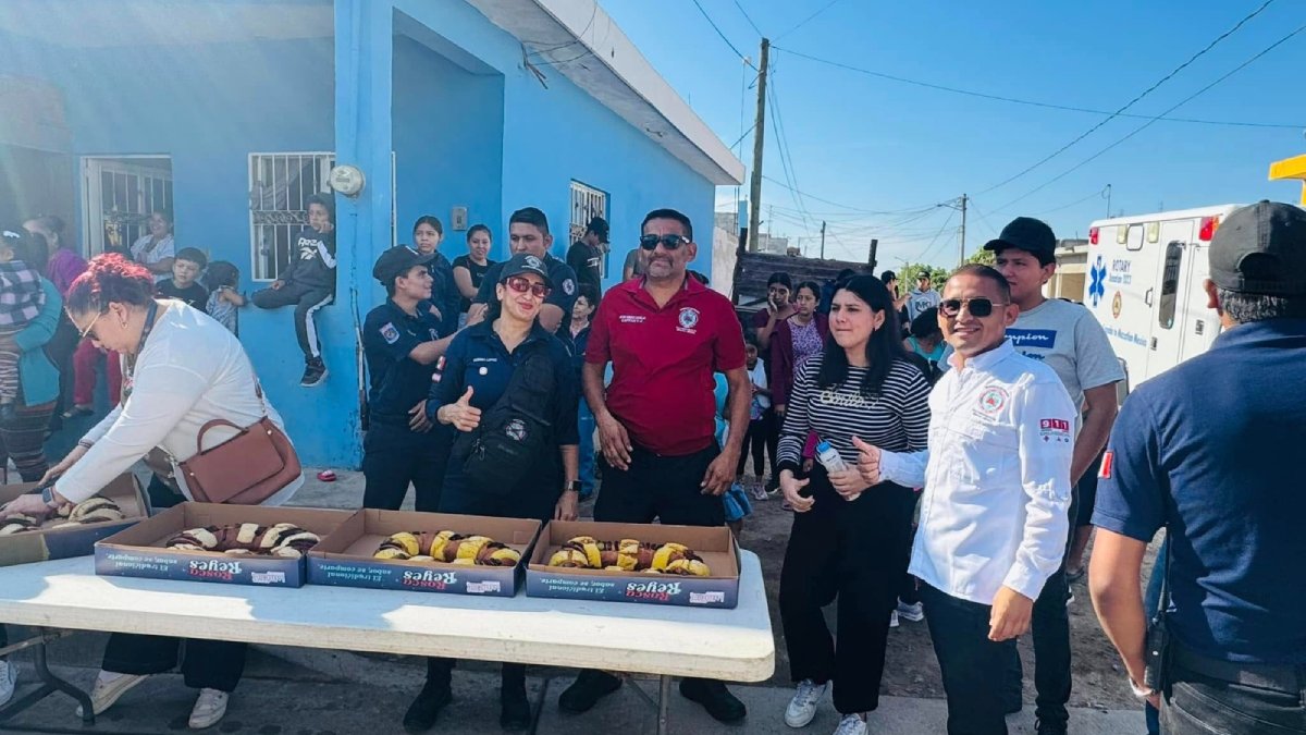 ¡Llegaron los Reyes Magos a Villa Unión! Realizan jornada de alegría para los niños de la sindicatura