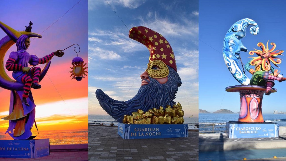 Ya viene la instalación de monigotes carnavaleros que anuncian la máxima fiesta en Mazatlán