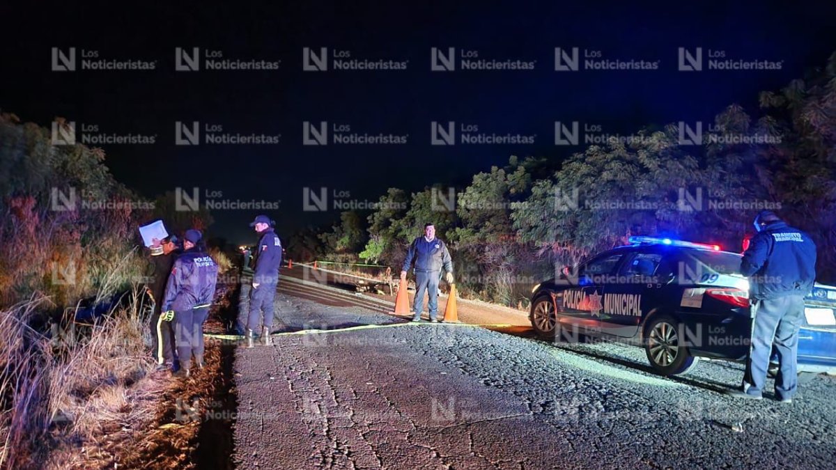 Motociclista muere tras ser arrollado por un automovilista sobre la carretera La Palma-Vitaruto, en Navolato