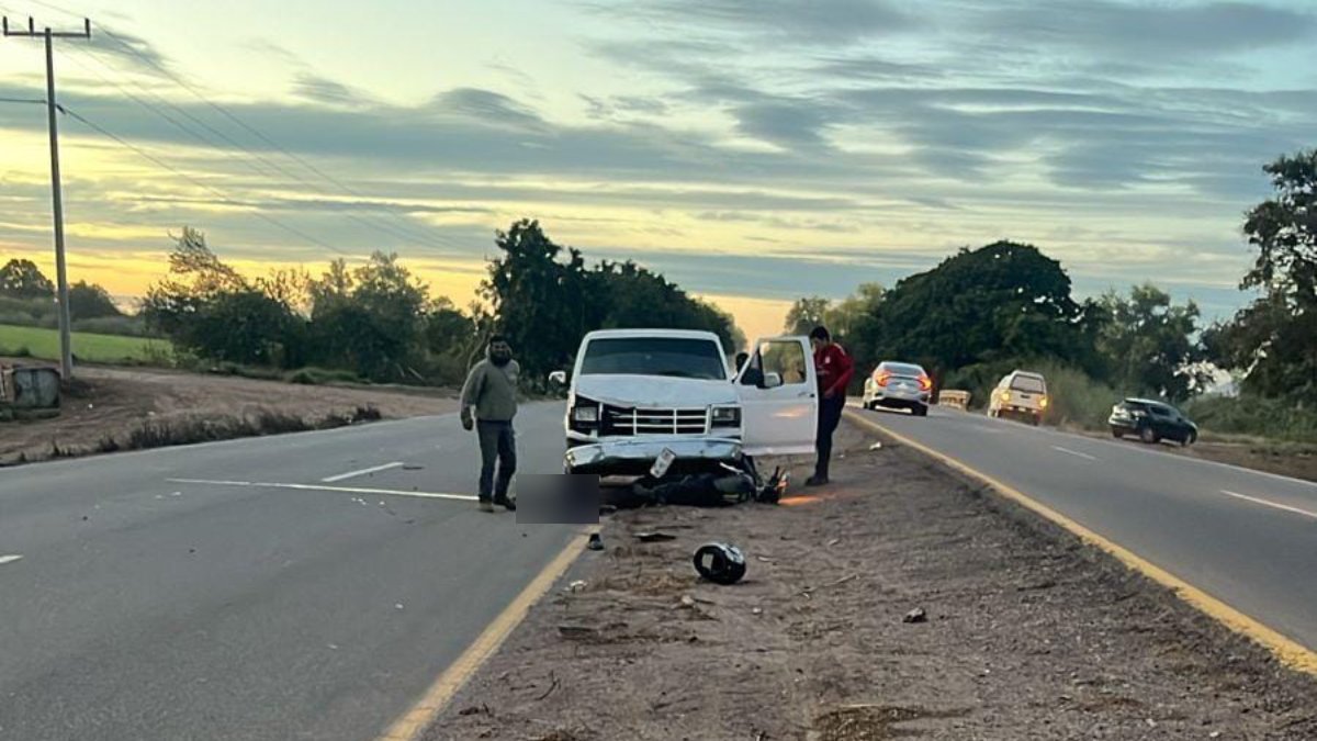 Motociclistas son embestidos por un vehículo particular; el hecho ocurrió a la altura de El Macapule