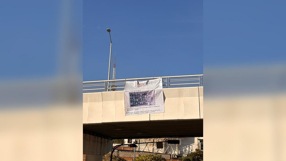Cuelgan narcomantas dirigidas a Claudia Sheinbaum en Culiacán, Mazatlán y Elota