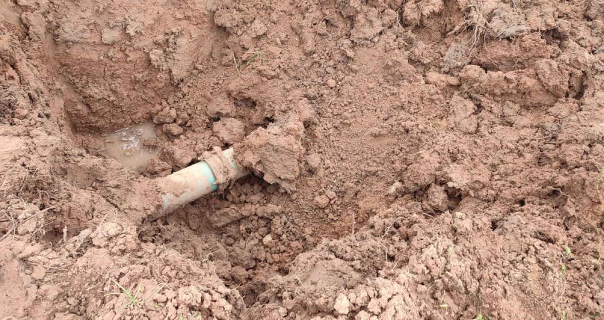 restablecen el agua en cerro cabezon juan jose rios