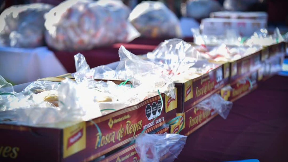 Este lunes, hay partida de rosca de reyes gratis en el Palacio Municipal de Ahome