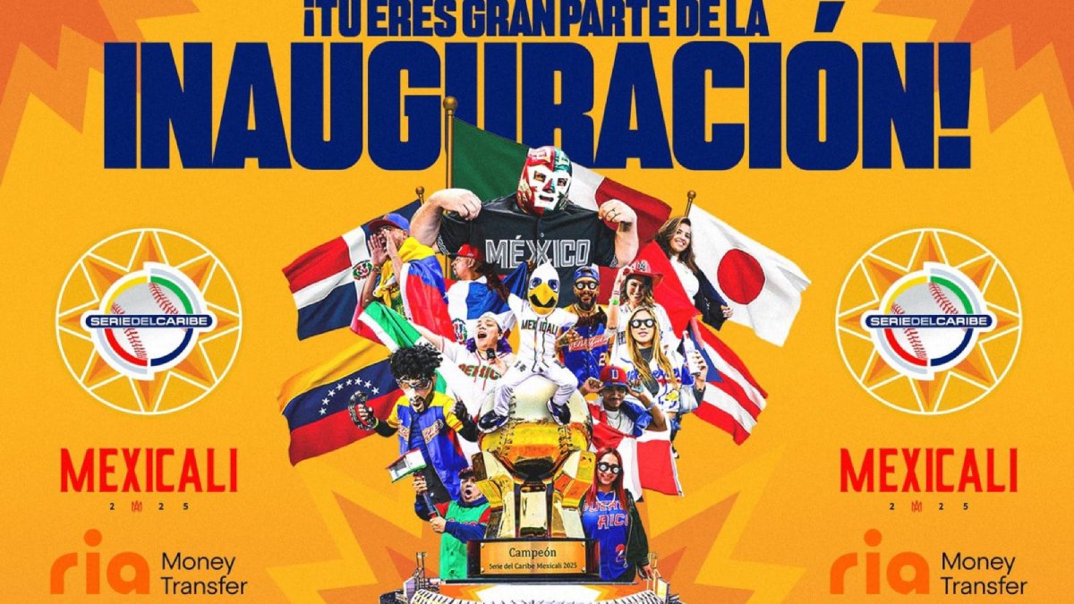 ¡Es hoy! Todo listo para el arranque de la Serie del Caribe Mexicali 2025