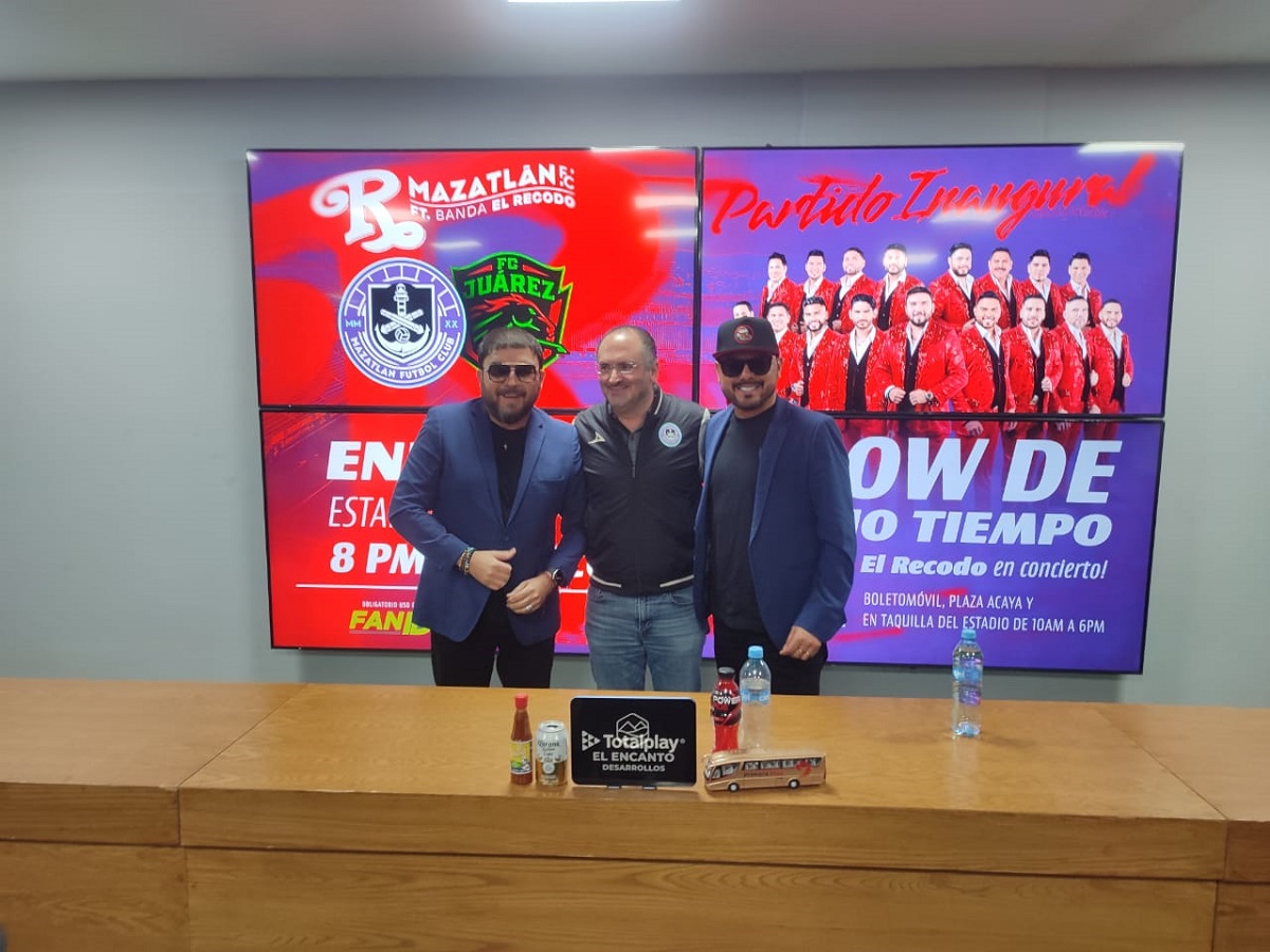 Encantará la banda El Recodo con su show de medio tiempo en el juego Mazatlán FC vs Juárez