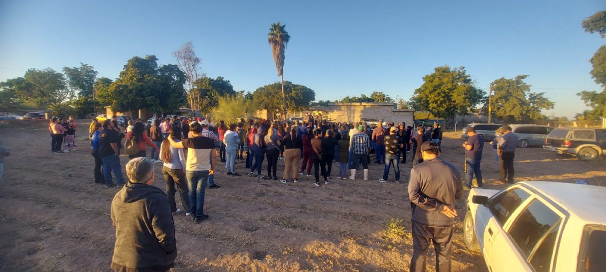 Antes de invadir aceptan los ‘Sin Casa’ de Guasave diálogo con Gobierno del Estado