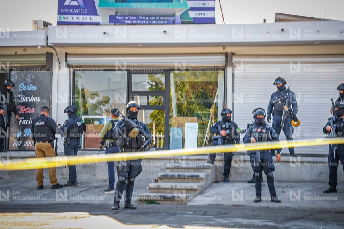 Tirotean un dispensario acondicionado como barbería en la Rafael Buelna en Culiacán