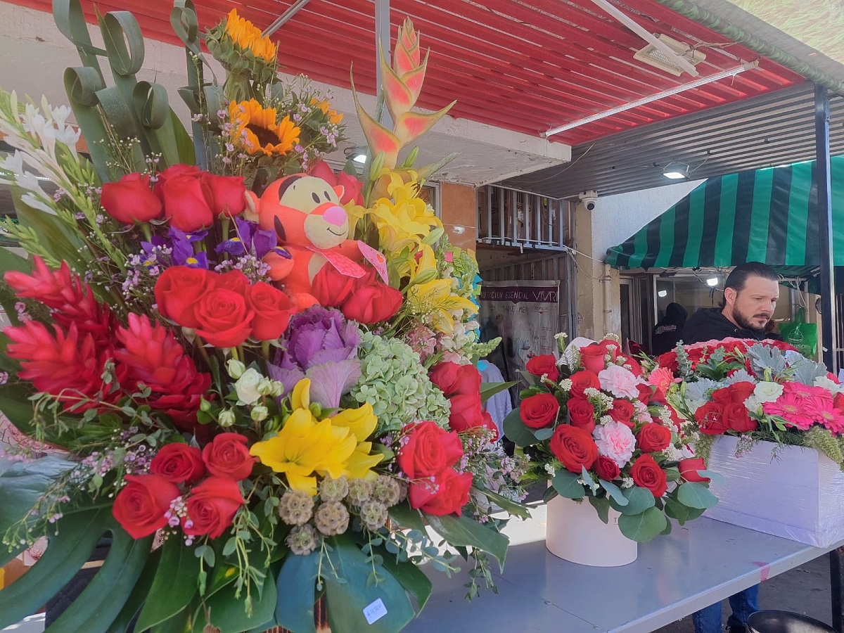 Día de San Valentín sí favoreció este año a los floristas, en Salvador Alvarado