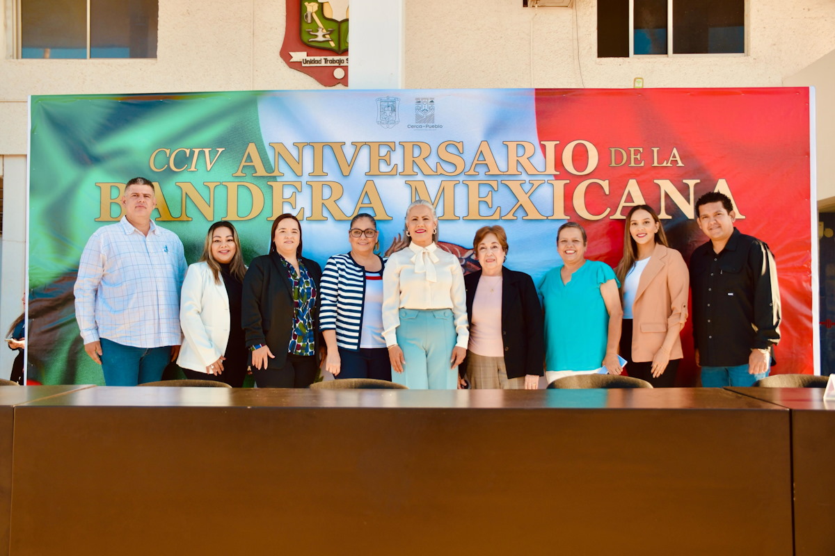 En Salvador Alvarado honran al símbolo patrio más importante de la nación mexicana, La Bandera