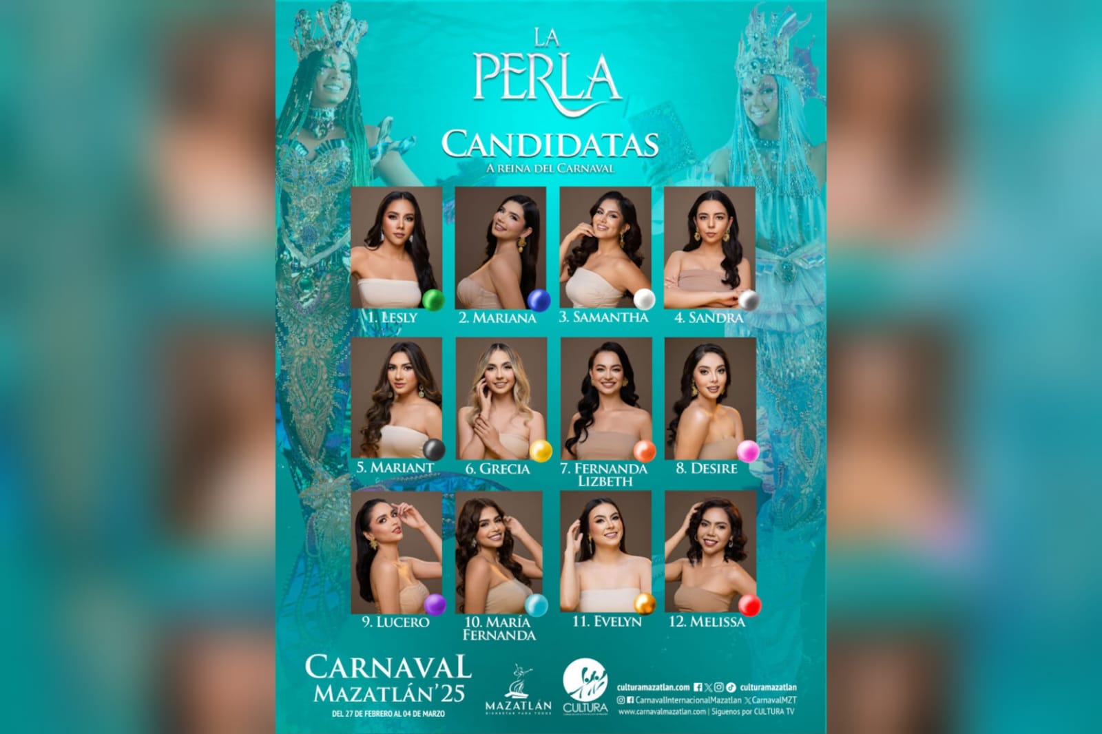¡Que suenen los papaquis! Este sábado se definen a las soberanas del Carnaval de Mazatlán 2025