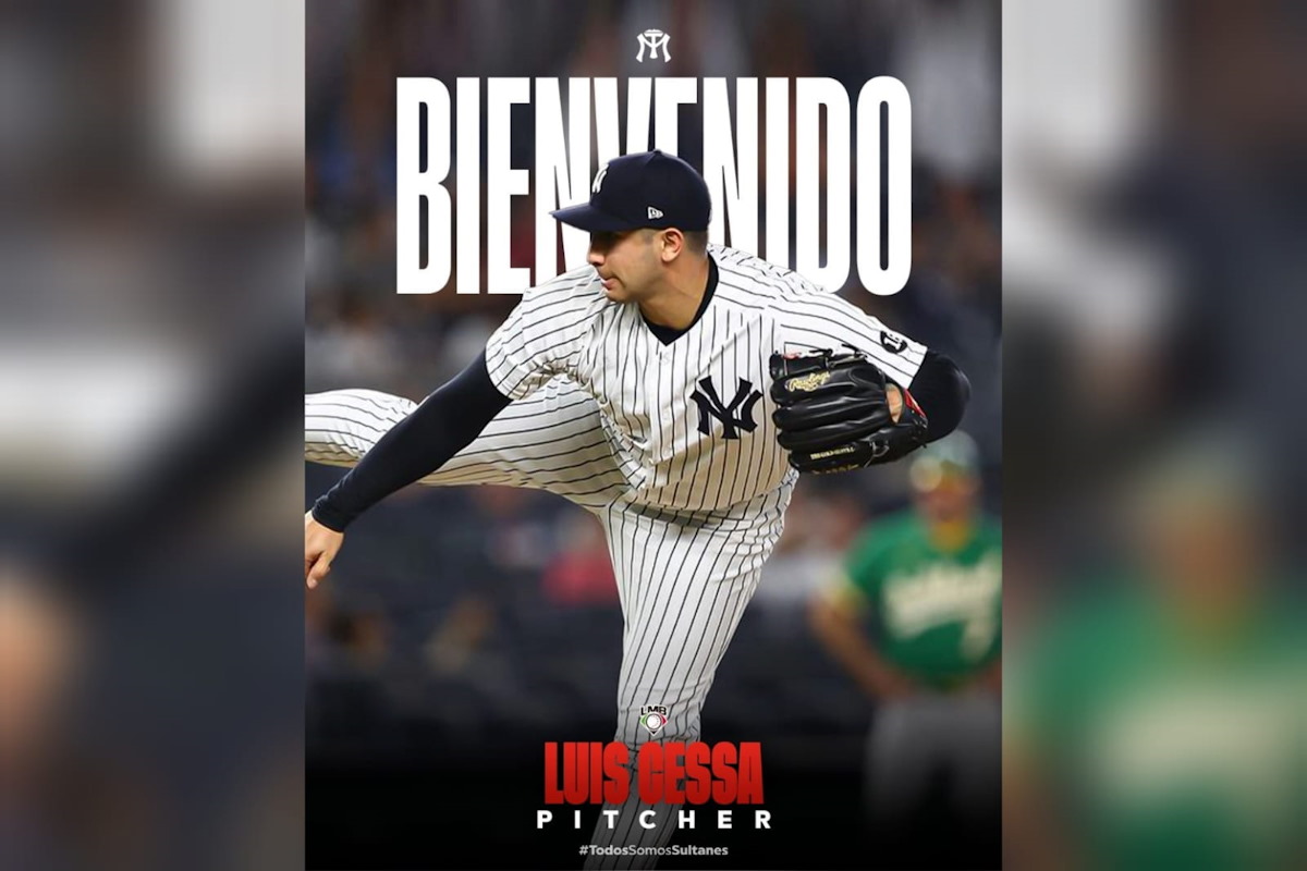 Luis Cessa jugará con los Sultanes de Monterrey en la LMB