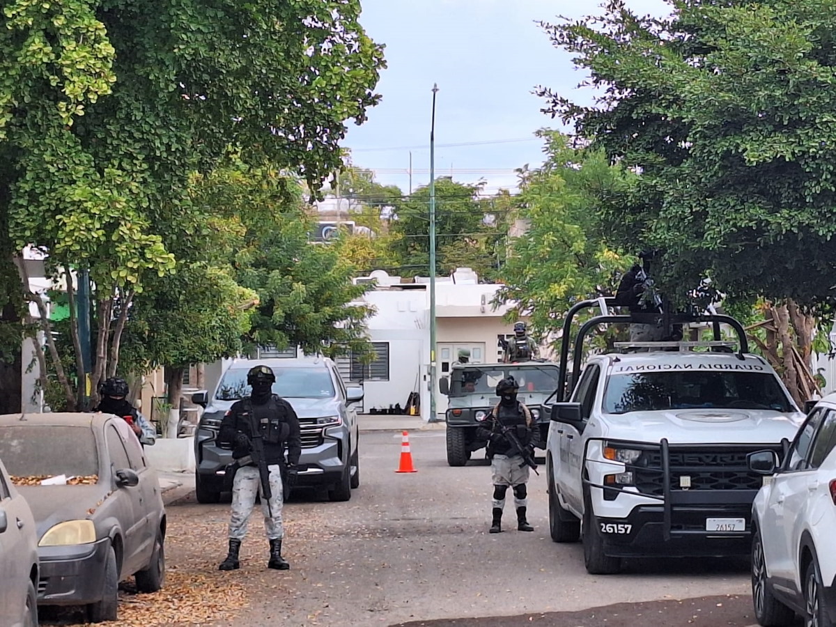 Caen fuerzas federales en Santa Fe de Culiacán