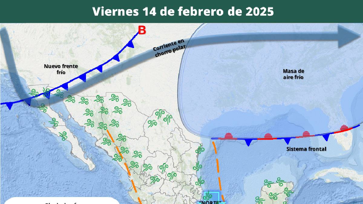 ¡No se resentirá tanto! Nuevo frente frío alista su llegada al noroeste del país; hoy Mocorito amaneció en 8 grados