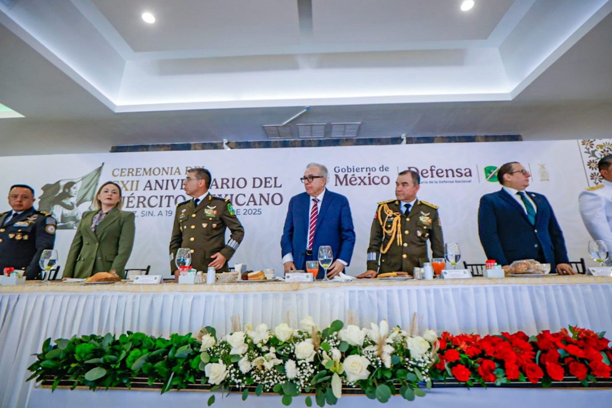 ‘El Ejército Mexicano ha sido un respaldo insustituible en medio de cualquier dificultad’: Rocha