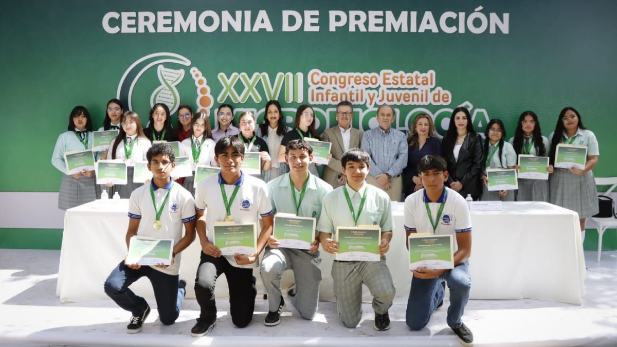 ¡En los primeros lugares! Alumnos de Cobaes triunfan en el XXVII Congreso Estatal Infantil y Juvenil de Microbiología