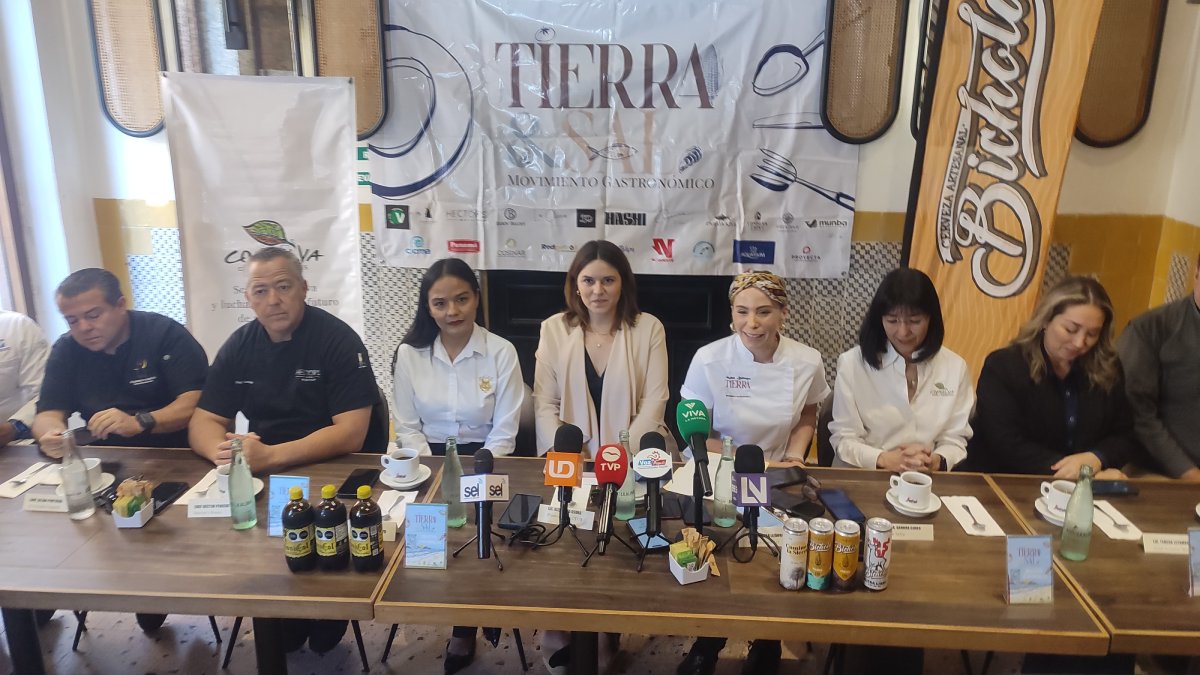 Anuncian festival culinario “Tierra y Sal 2025” en Mazatlán para beneficio de Conselva