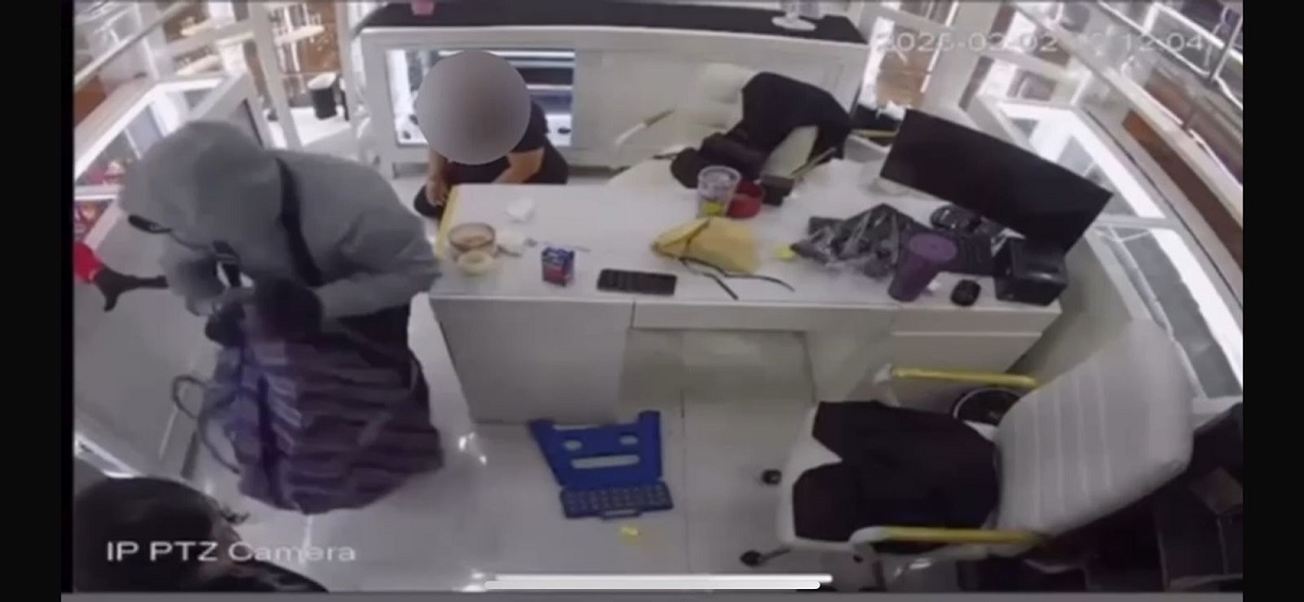 ¡Quedaron grabados en video! Asaltantes de robo millonario en joyería de La Campiña