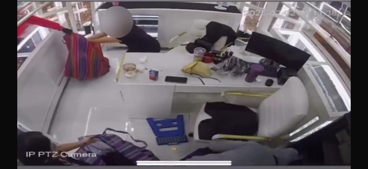 ¡Quedaron grabados en video! Asaltantes de robo millonario en joyería de La Campiña