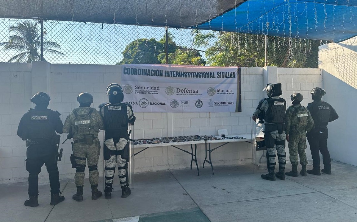 Aseguran armas blancas y un módem para internet tras esculque en penal de Mazatlán