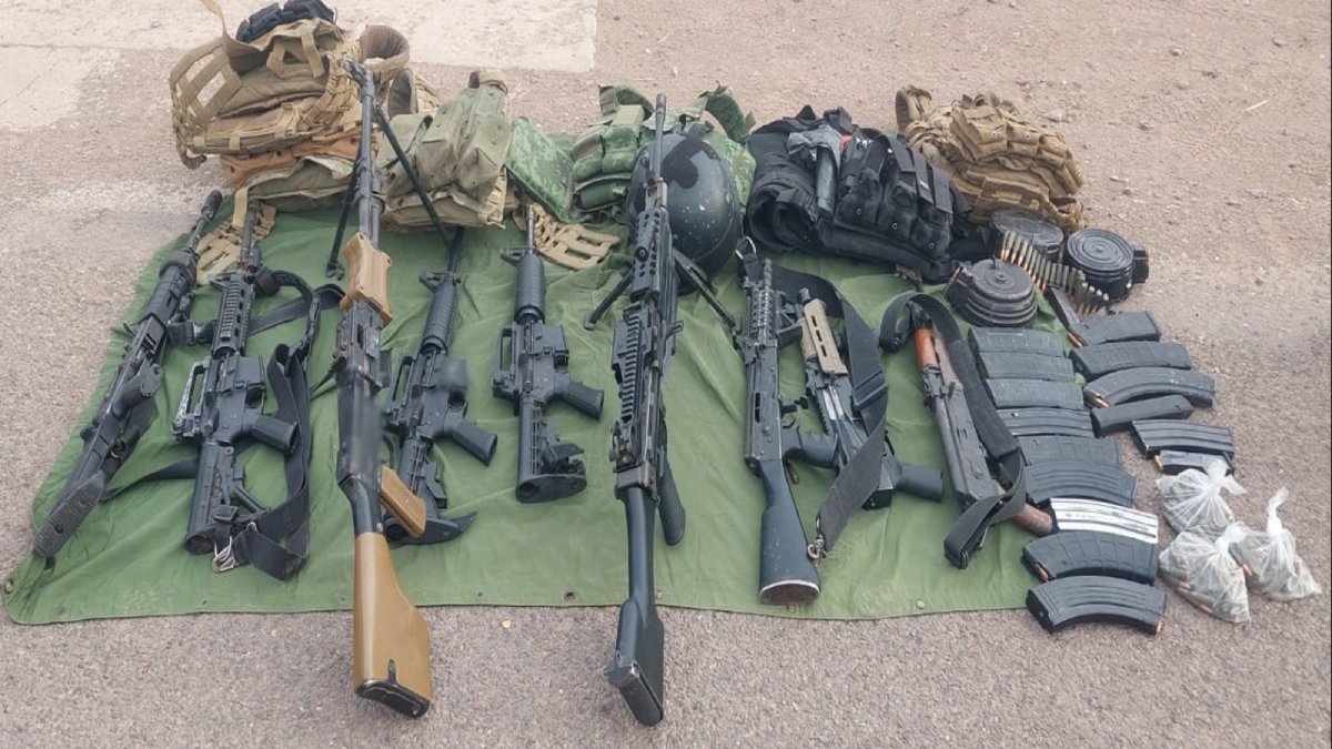 Elementos de la Marina aseguran armas y detienen a presunto delincuente en operativos en Concordia y Mazatlán