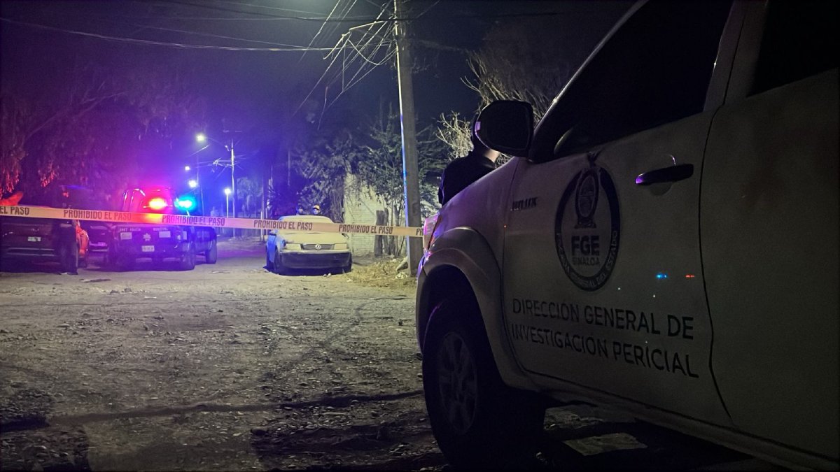 Tras presunto intento de asalto, asesinan a un hombre frente a su familia en la colonia Loma de Rodriguera, Culiacán