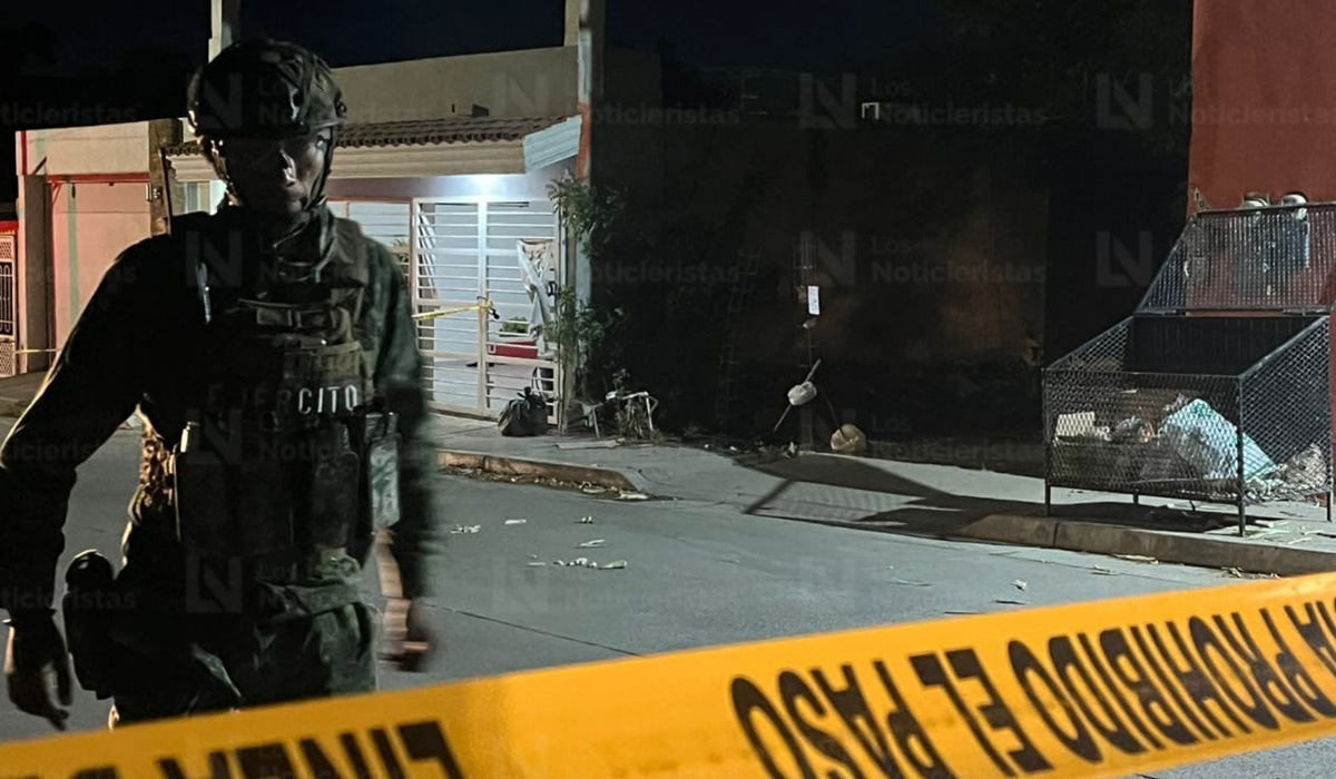 Atacan a balazos un domicilio en la Plutarco Elias Calles en Culiacán