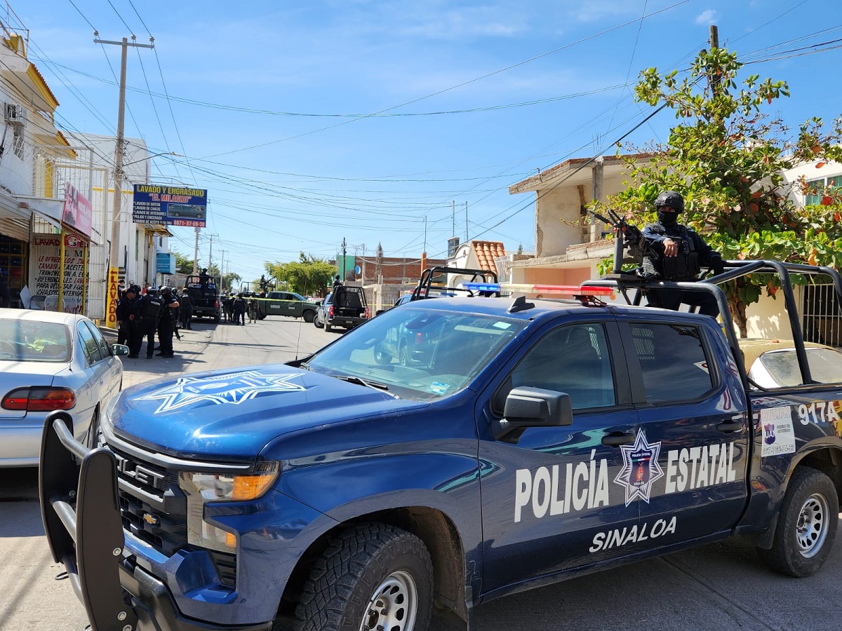 Ataque a balazos en la colonia Ruiz Cortines, en Culiacán deja de dos muertos y un herido