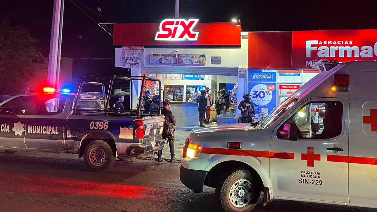 Ataque a balazos en expendio de la República Mexicana, en Culiacán, deja un joven muerto y un adulto herido