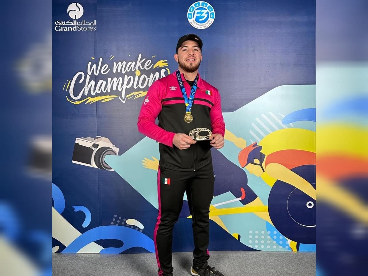 ¡Una más! Guasavense Carlos López gana oro en Dubai Grand Prix de Paratletismo 2025