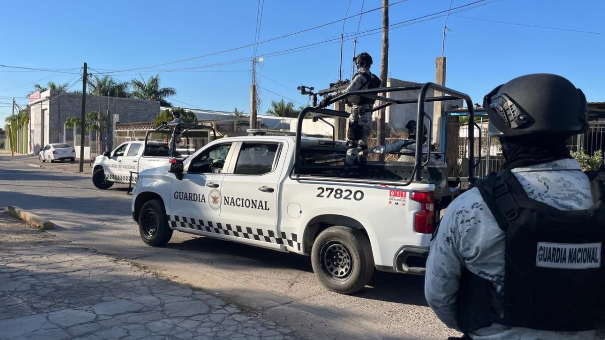 Balacera al norte de Culiacán fue agresión contra Guardia Nacional; no hay heridos