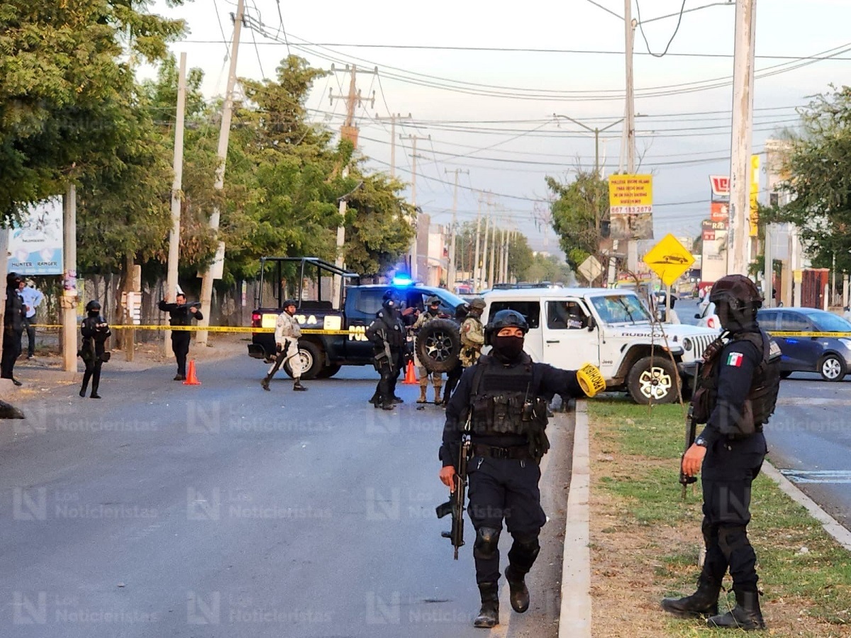 Enfrentamiento a balazos de civiles armados en Culiacán deja dos muertos, vehículos y armas aseguradas