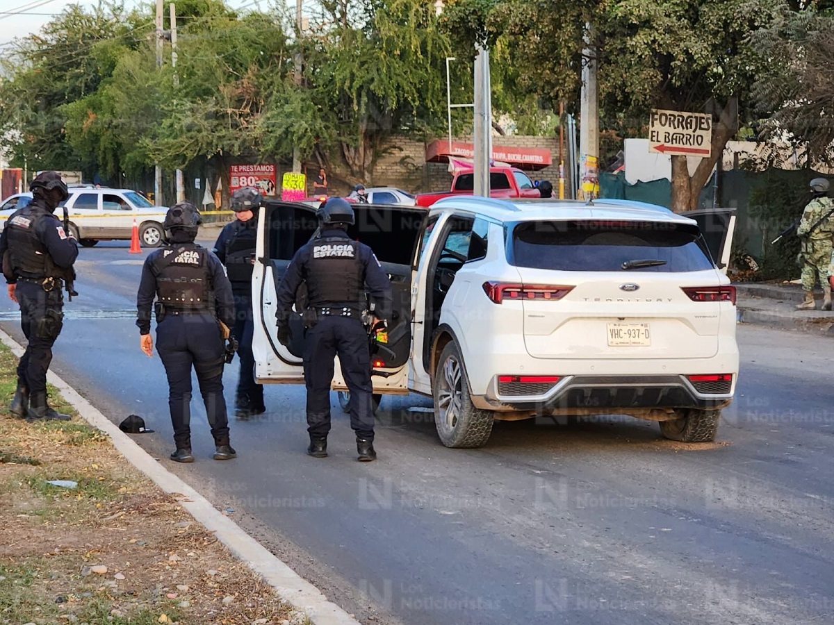 Confirma SSPE seis personas heridas en balacera al oriente de Culiacán