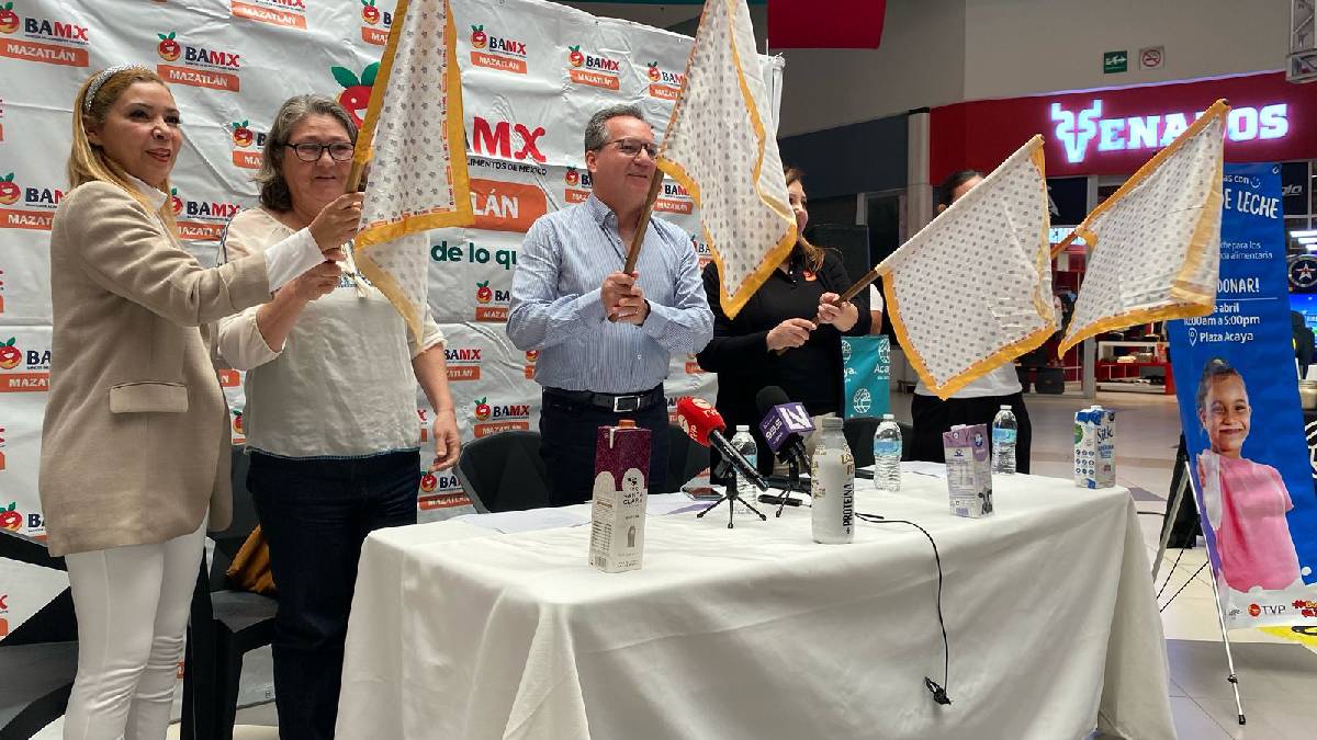 ¡Ayuda a quienes más lo necesitan! Banco de Alimentos invita a participar en la campaña Bigotes de Leche Mazatlán