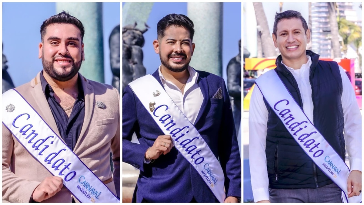 ¿Ya sabes por quién votar? Ellos son los candidatos a realezas del Carnaval Internacional de Mazatlán 2025