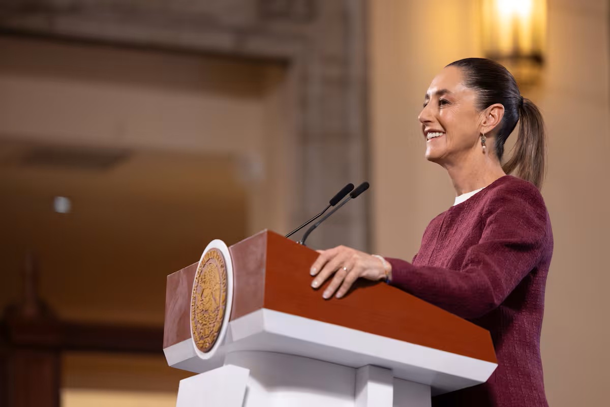 ‘¿Por qué solo se dice que entra por México y Canadá?’, cuestiona Sheinbaum el flujo del fentanilo