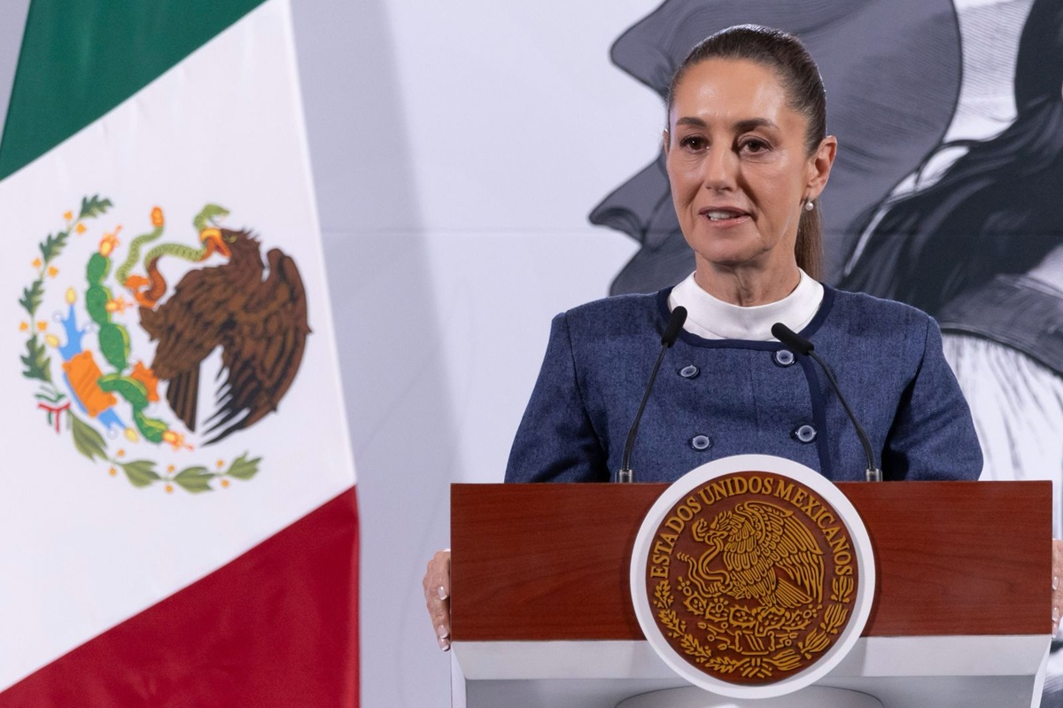 Conferencia mañanera en Palacio Nacional se retrasa por llamada entre Sheinbaum y Trump