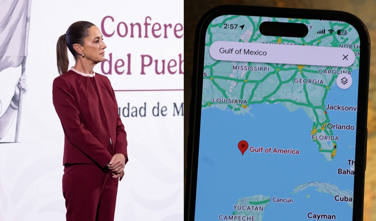 ‘Google está equivocado’, contempla Sheinbaum una demanda civil por renombramiento al Golfo de México