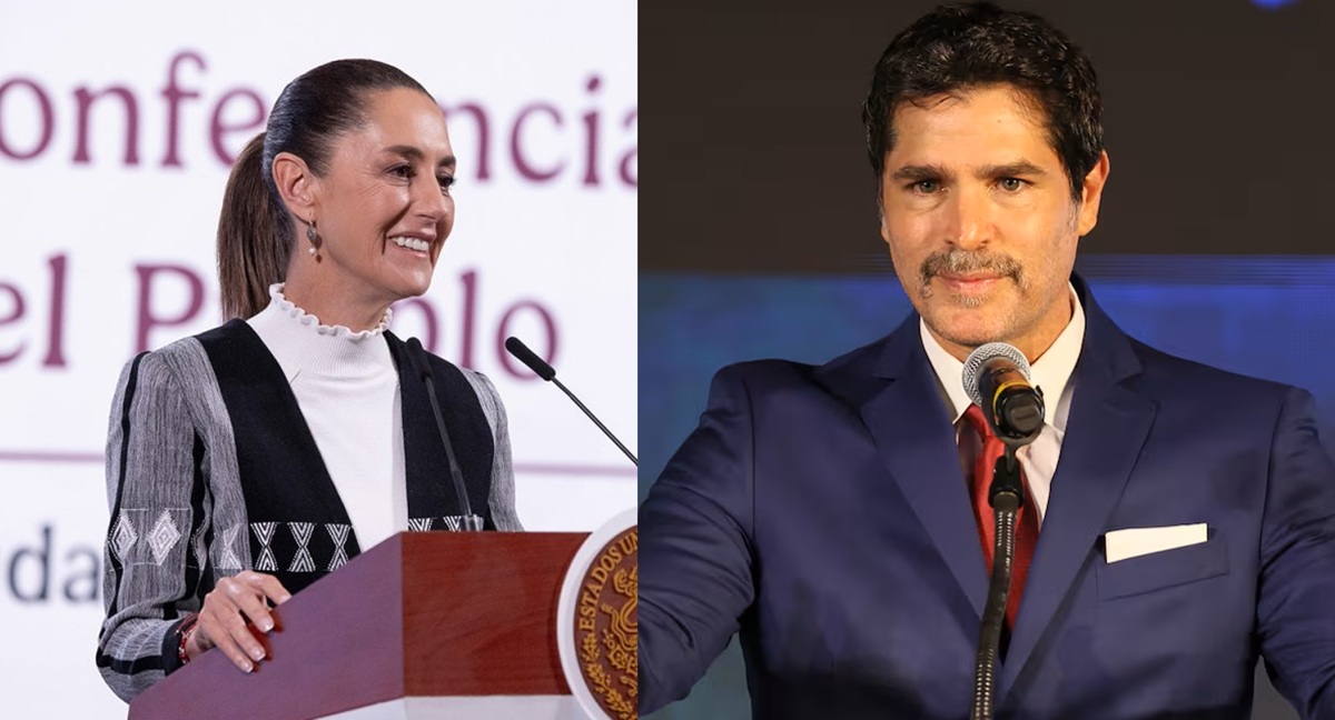 Así reacciona Sheinbaum a postura ‘ultraderechista’ de Eduardo Verástegui