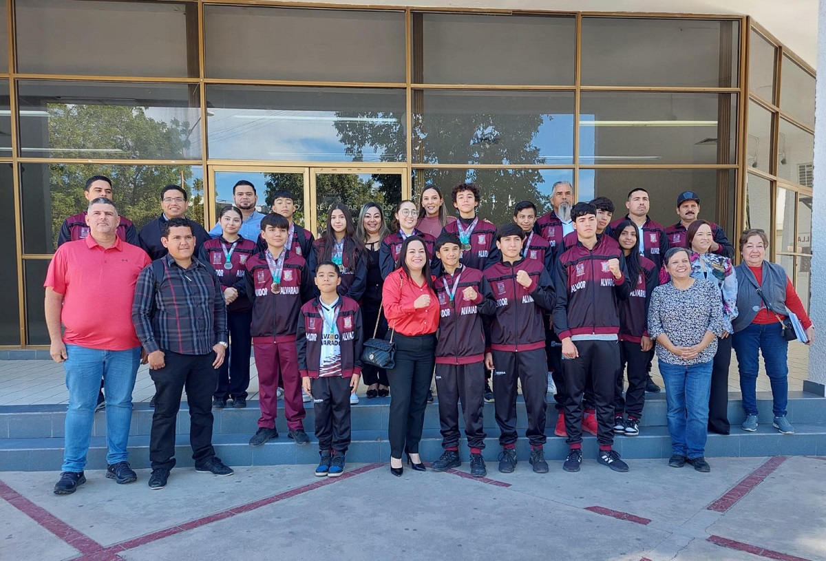 Salvador Alvarado obtiene 38 medallas en los Juegos Conade etapa estatal; recibe con júbilo a sus deportistas