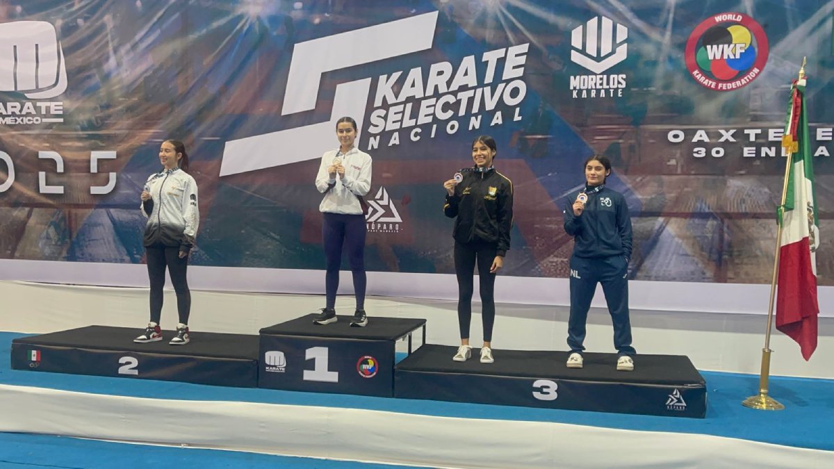 La culiacanense Renata Valdez clasifica al Campeonato Centroamericano Juvenil de Karate Do