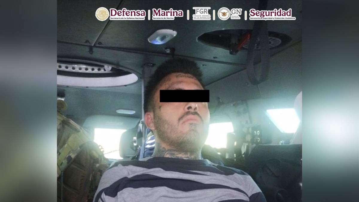 Capturan a ‘El Ricky’, presunto líder de cartel delictivo en Tamaulipas