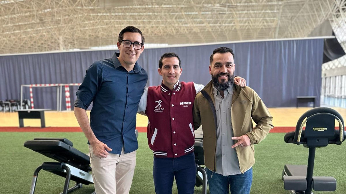 Director del IMDEC y titular de la Conade se reúnen en Ciudad de México