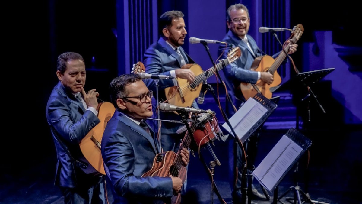 El Cuarteto Ventura cautiva al público mazatleco con una velada llena de romanticismo