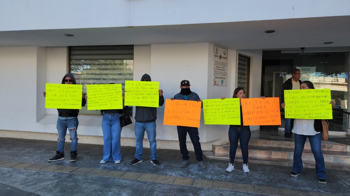 Familiares y amigos piden justicia para Jesús Daniel, elemento de la Marina atropellado en Los Mochis