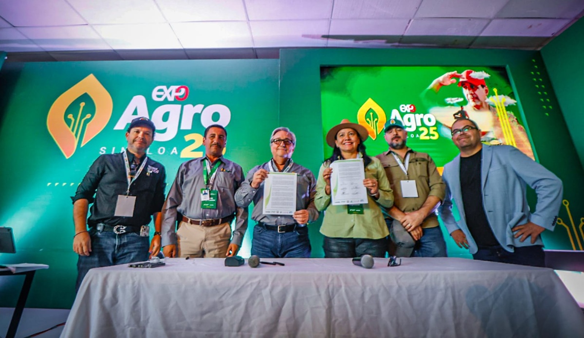 Firman en Expo Agro 2025 el “Compromiso por la Agricultura Sustentable de Sinaloa”