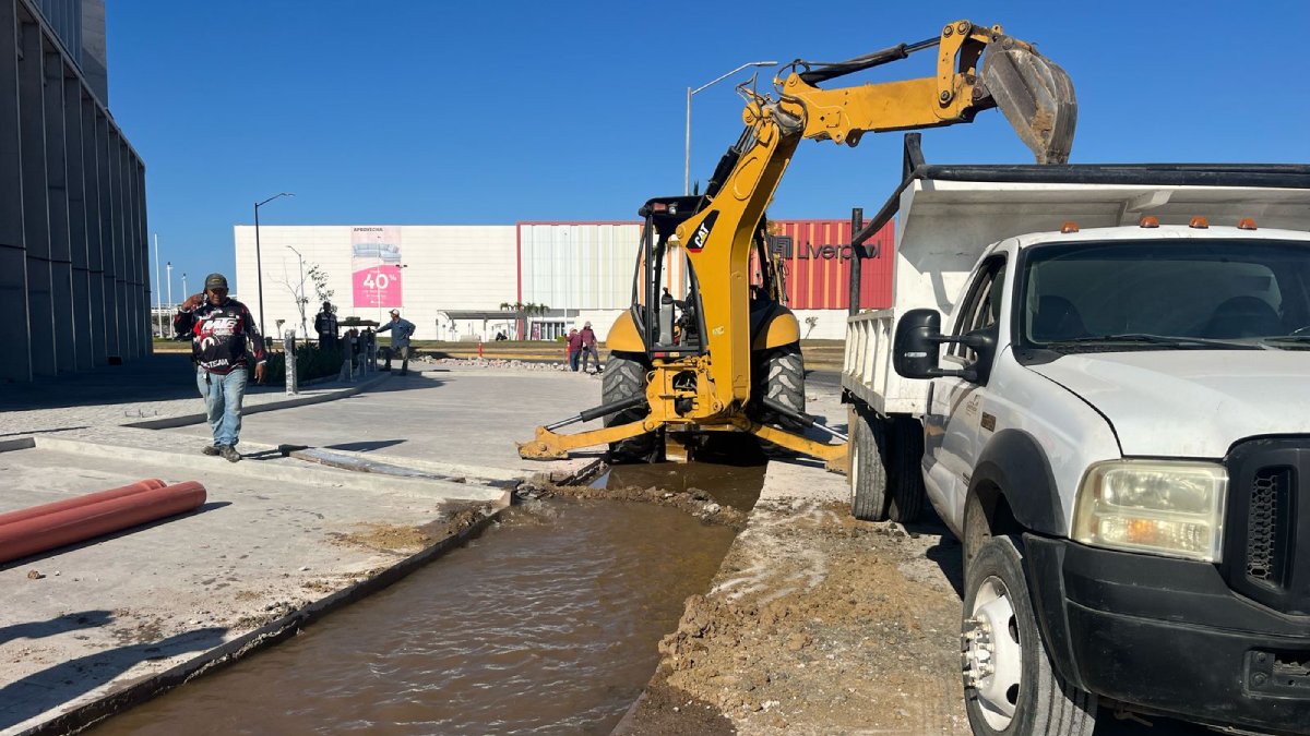 Surge megafuga en la Marina Mazatlán, hay desabasto por reparación emergente en el sector