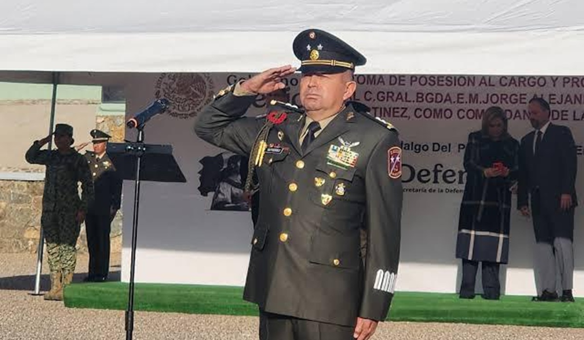 ¡Fue emboscado por aire! El General de la 42/a Zona Militar, Jorge Gutiérrez, uno de los heridos con explosivo arrojado con dron 