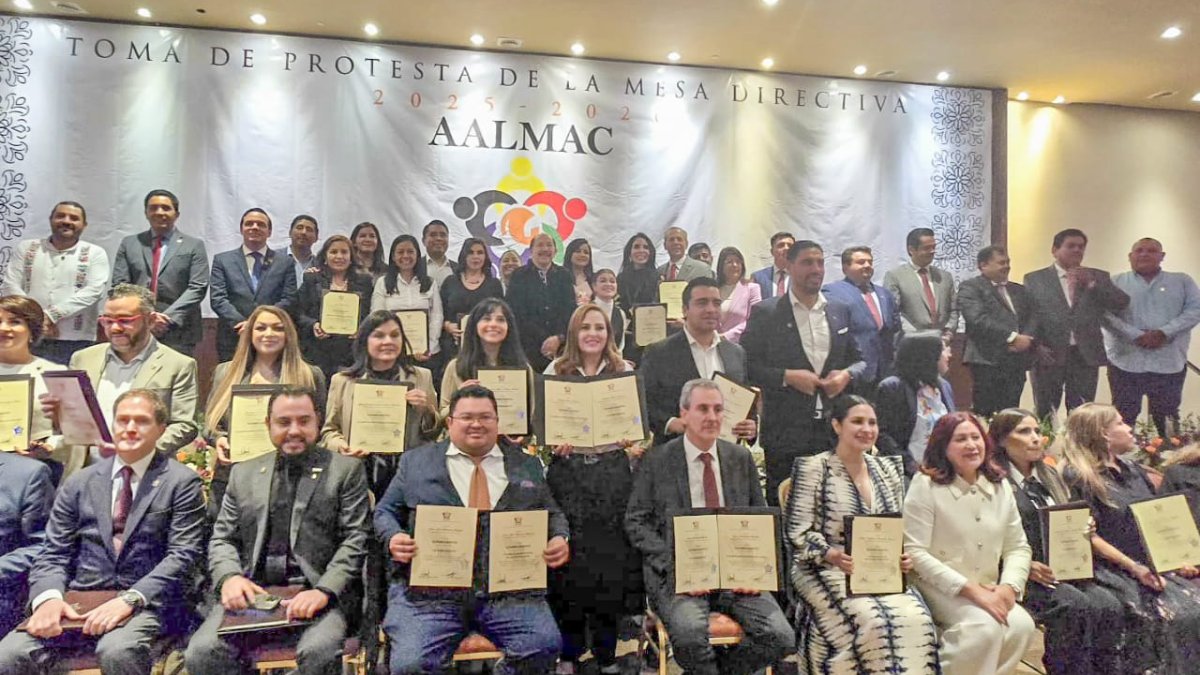 Eligen a alcalde de Ahome como presidente nacional adjunto de la AALMAC durante asamblea ordinaria