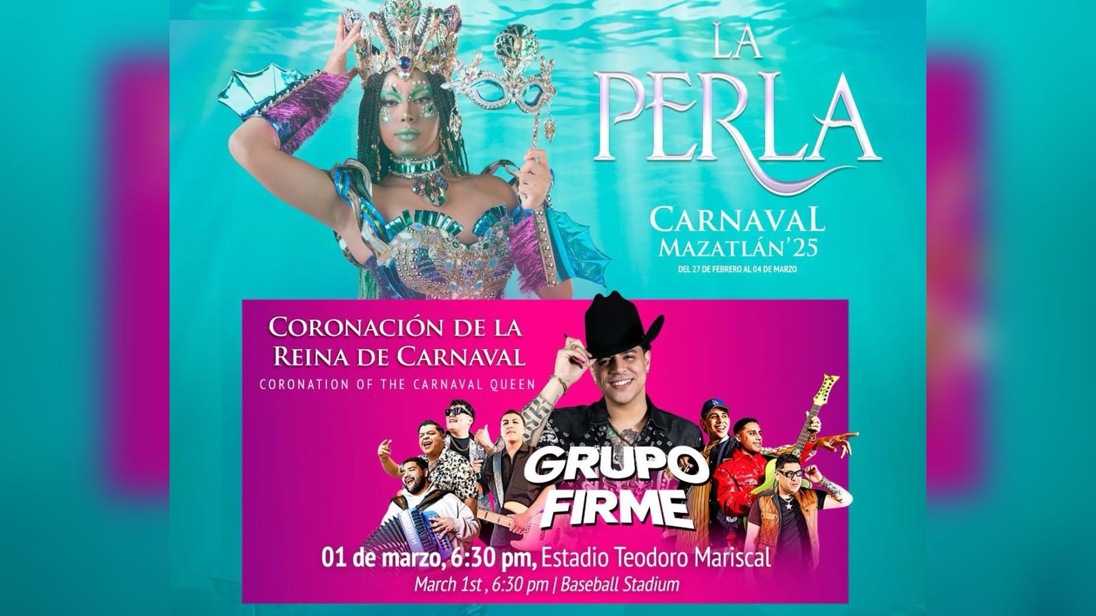 Grupo Firme cancela su presentación en el Carnaval Internacional de Mazatlán 2025