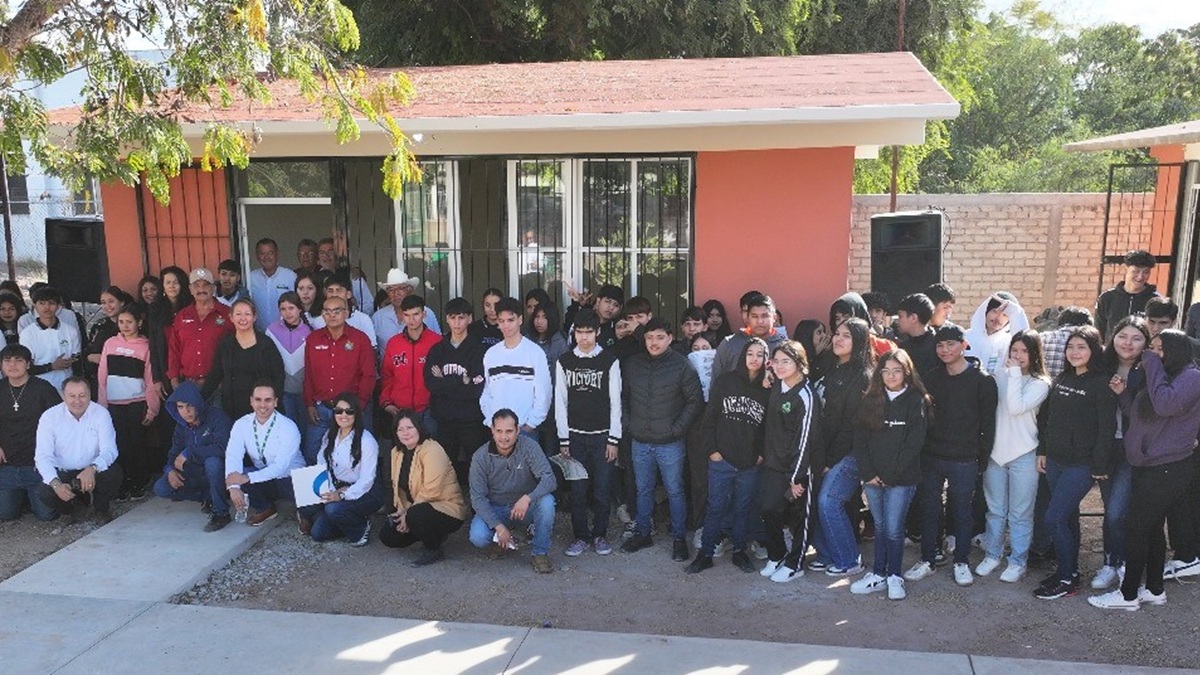 Proman GPO fortalece la educación con nueva aula en telebachillerato de Ohuira